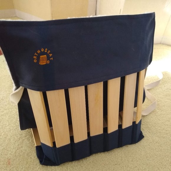 Vintage 90s Travel Sports Stadium Bleacher Chair w/Back Support NWT - Picture 1 of 13